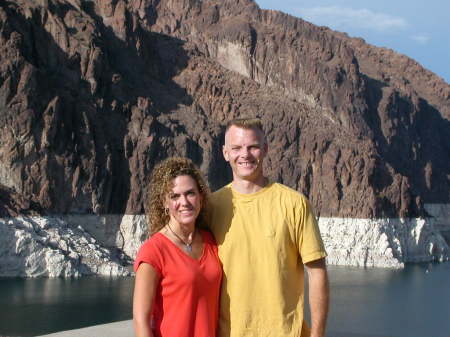 Us at the Hoover Dam