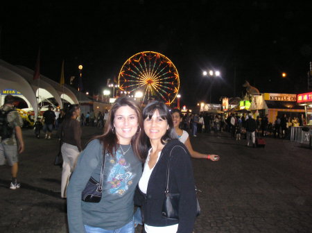 Yvette and me at the L.A. Country Fair