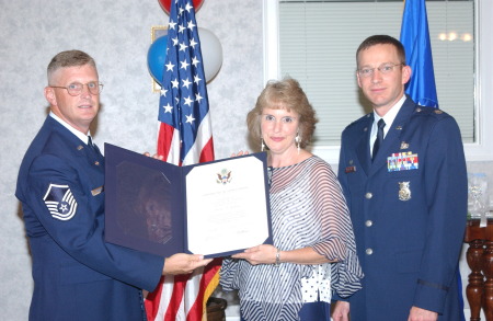 Air Force Retirement Ceremony