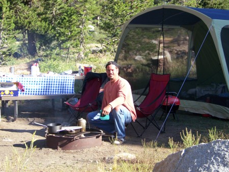 Camping at Caples...