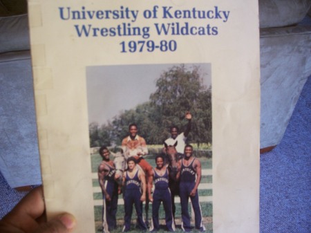 Front cover of our wrestling team
