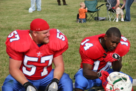 #57 My Husband Brad and a Teammate