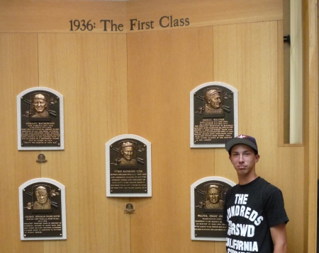 At Baseball Hall Of Fame