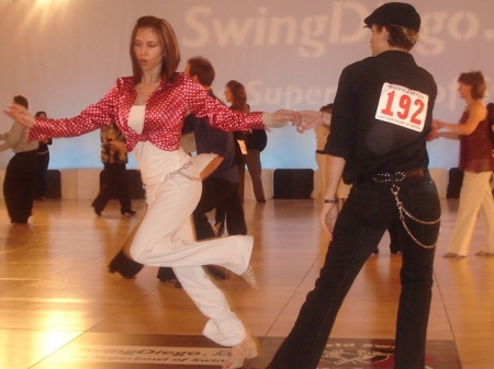 Swing Dance Competition in San Diego