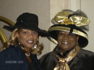 my mom and oldest sister (Sunshine),Ceedy