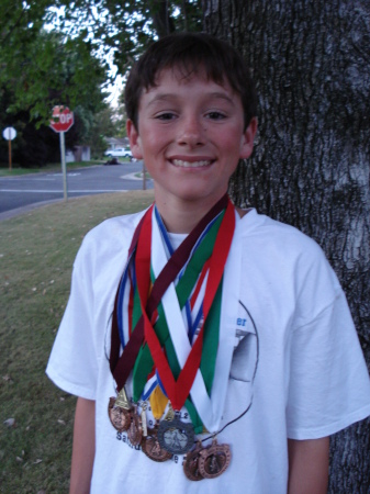 Medal Man! Sierra Nevada Jr. Olympics Medals 2007