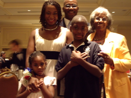 My family at the Coretta Scott King Literary Awards Banquet!