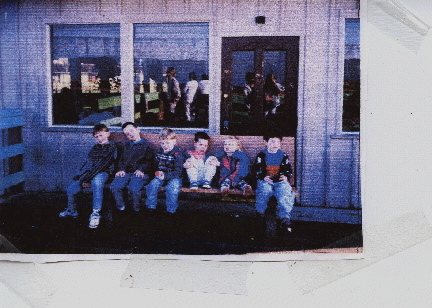 My brother's children and my children 1996 ice cream shop