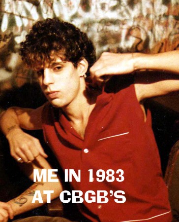 Backstage at CBGB's - 1983