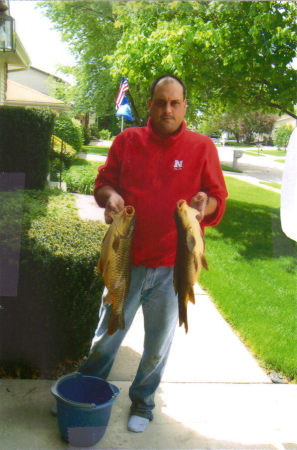 Carp caught at Lake Zorinsky in Omaha