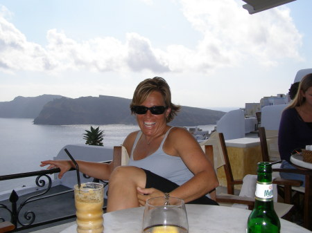 Turning 40 is not so bad... Santorini, Greece