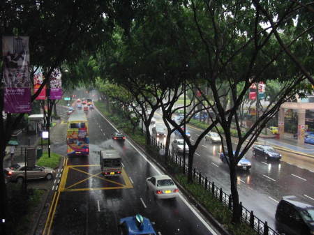 Orchard Road in Singapore 2006