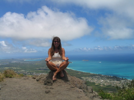 Top of Mariners Ridge in Hawaii Kai