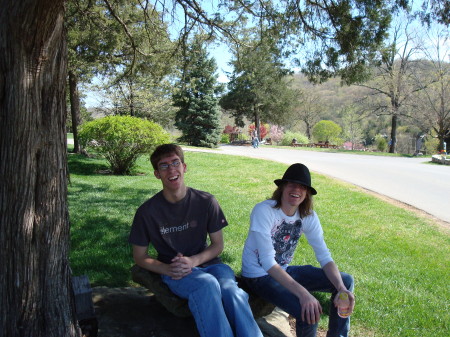 My adorable teens at Big Cedar 08