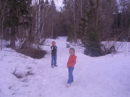 Hiking Timp trailhead