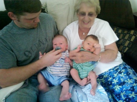 The three generations with both Mason and Jonah!!!