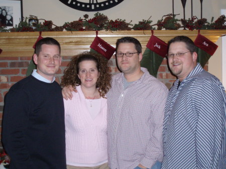 Me & my brothers at Christmas