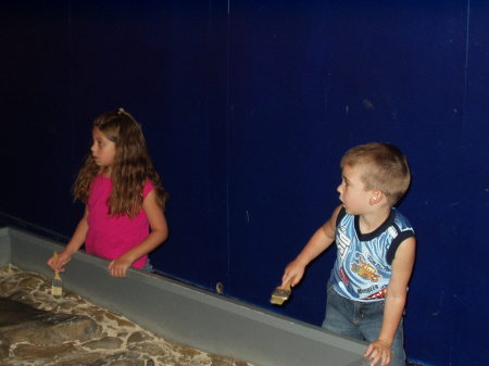 Lauren and Tommy at the museum in FL.