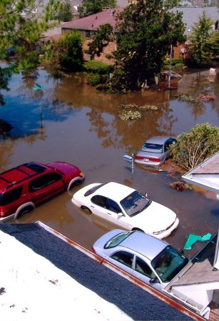 my flooded house