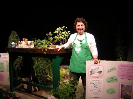Presenting at the NE Spring Flower Show--5 years now