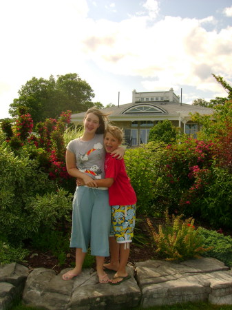 Evan and Rhyanne - summer 2007