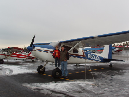 My Cessna 180    LETS GO FLYING