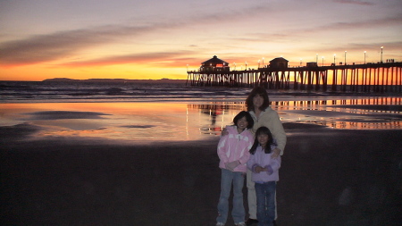 Christmas 2007 - HB Sunset