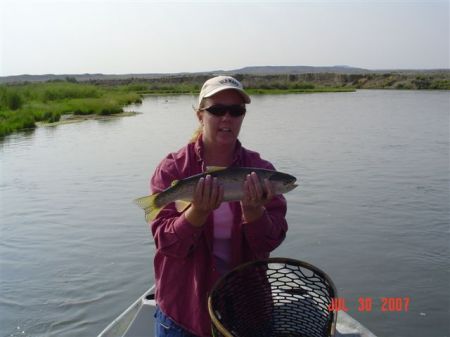 Fly Fishing on the N. Platte with my dad