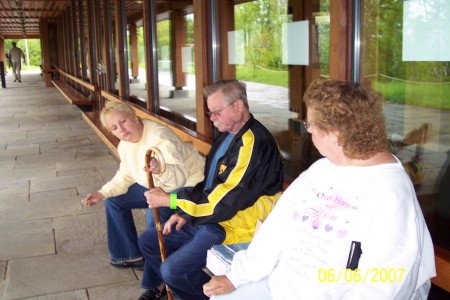 mom, dad and me up north of duluth, mn