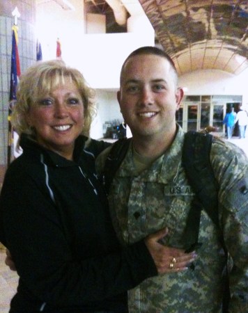 My son Jasun back from Iraq