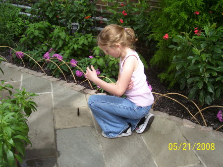 Becca on 2nd grade field trip