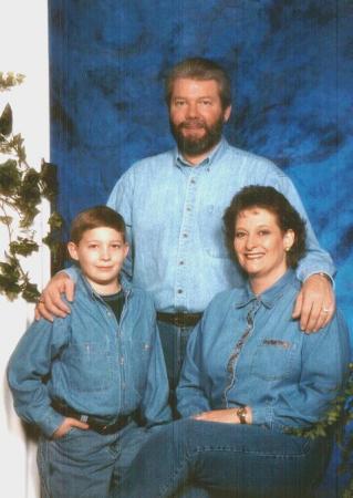 Janice & I with my youngest son in '97