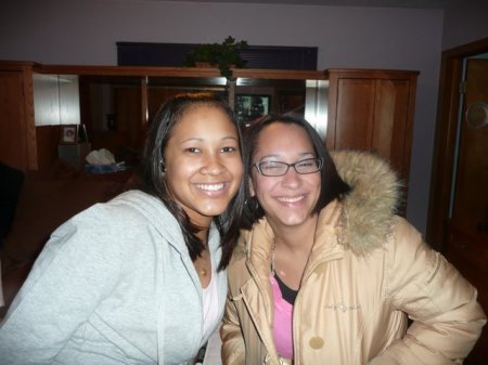 Daughter Candice (left) & Goddaughter Cecy