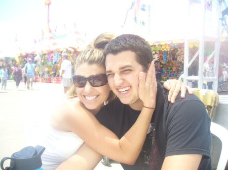 Me & my son Tyler Del Mar Fair 07