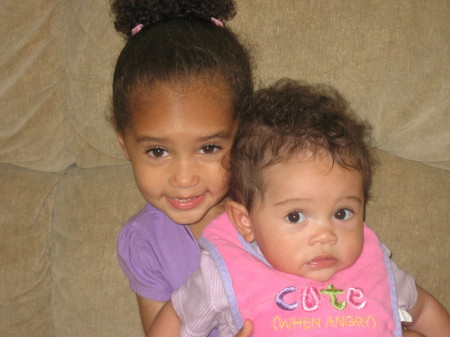 Our two little girls (July 07)