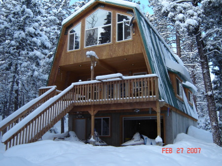 Utah cabin,winter 2007