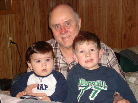 Grandpa Dan with Grandsons