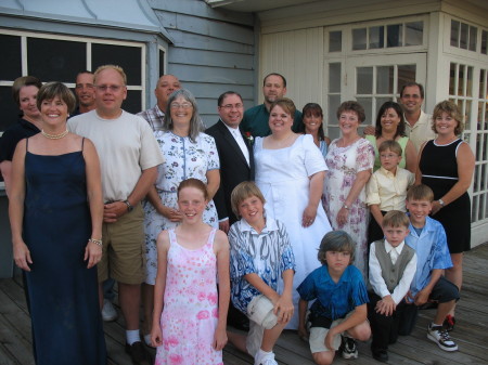 Wedding with extended family