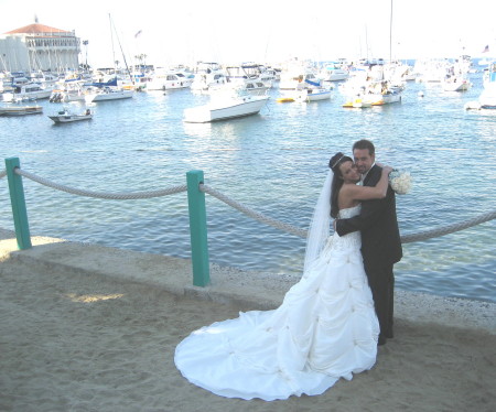 My wedding on Catalina Island
