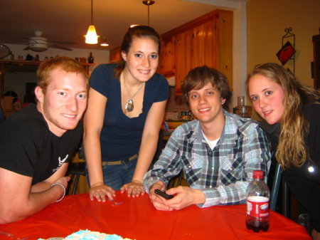 Chris, Sarah, Kyle and Sam