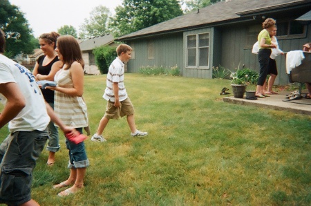 Seth and Angie at a Party