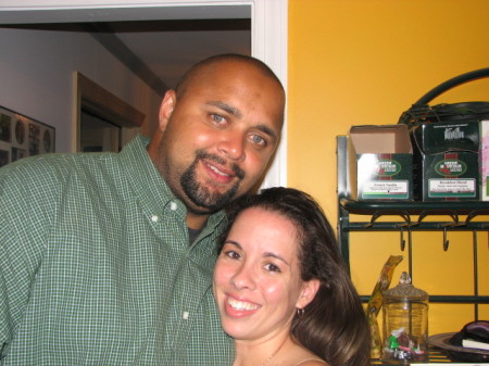 Me and Rusty (my husband) 2007