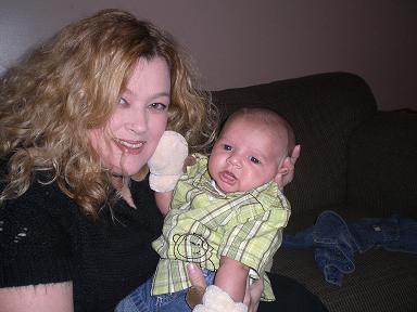 Ryan and mommy