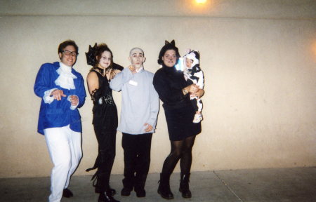Halloween 1999/ Mike, Bonnie, My brother, Michelle, My daughter Alicia