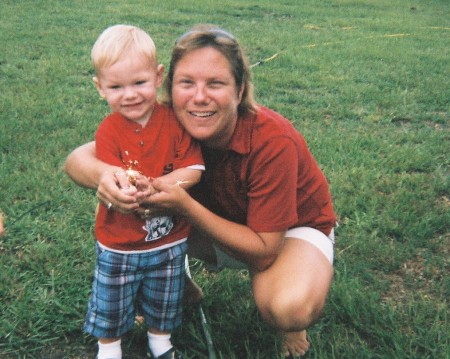 Brett and mommy