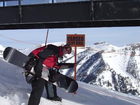 Snowboarding in Jackson Hole