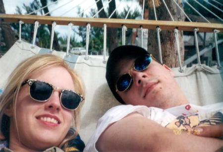 Us in the Bahamas in 2000