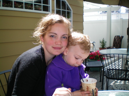 My daughter, Anne, and Grace