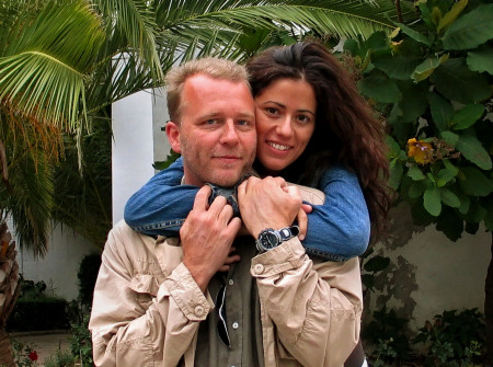 Paul and Raquel in Mijas 2006