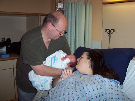 Mommy, Daddy, and me - Oct 8, 2008
